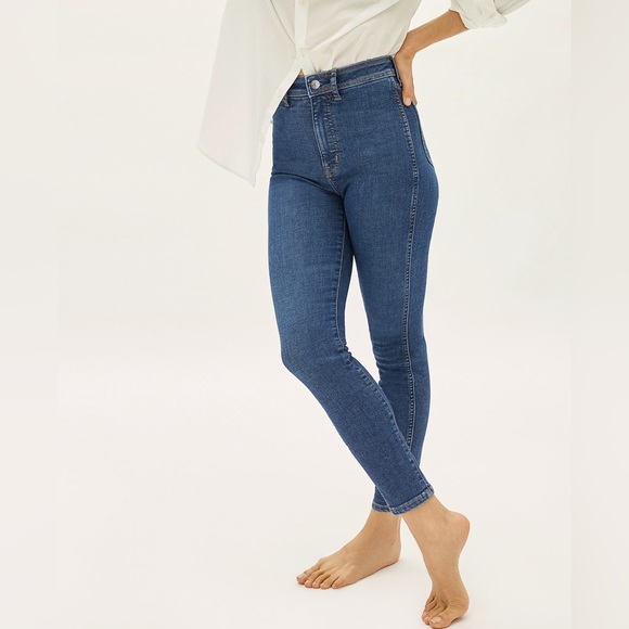 Everlane Women's The Way High Skinny Jeans Vintage Blue size 23 NWT - Picture 1 of 8